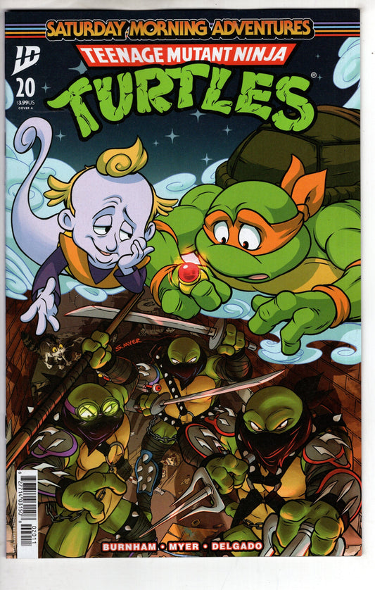 IDW PUBLISHING COMIC BOOK TMNT SATURDAY MORNING ADV #20 CVR A