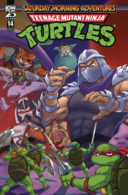 IDW PUBLISHING COMIC BOOK TMNT SATURDAY MORNING ADV 2023 #14 CVR A MYER