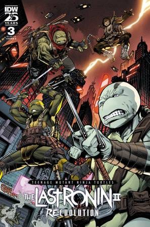 IDW PUBLISHING COMIC BOOK TMNT THE LAST RONIN II RE EVOLUTION #3 CVR A ESCORZAS (MR)