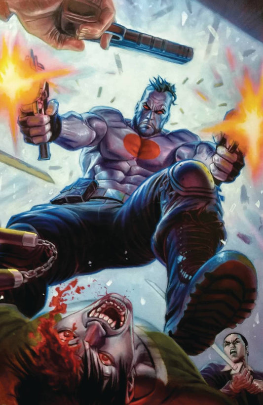 IDW Publishing COMIC BOOK Valiant Beyond: Bloodshot #1 Variant F (Grego Wraparound Full Art)