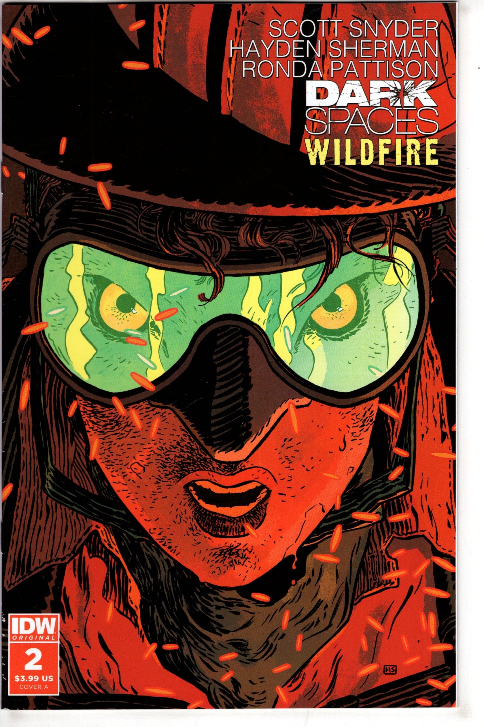 IDW PUBLISHING COMIC BOOKS DARK SPACES WILDFIRE #2 CVR A SHERMAN