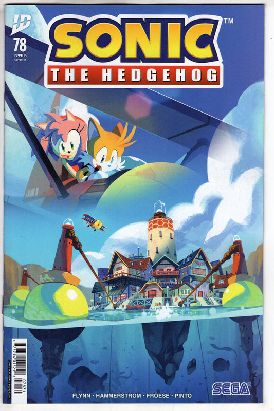 IDW Publishing COMIC BOOKS Sonic the Hedgehog #78 Variant RI (10) (Fourdraine)