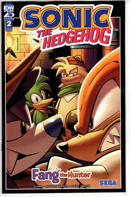 IDW PUBLISHING COMIC BOOKS SONIC THE HEDGEHOG FANG HUNTER #2 CVR B ROTHLISBERGER