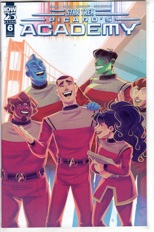 IDW PUBLISHING COMIC BOOKS STAR TREK PICARDS ACADEMY #6 CVR A BOO