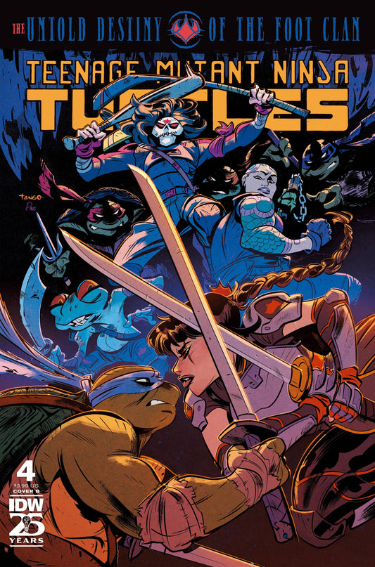 IDW PUBLISHING COMIC BOOKS TMNT UNTOLD DESTINY OF FOOT CLAN #4 CVR B TANGO