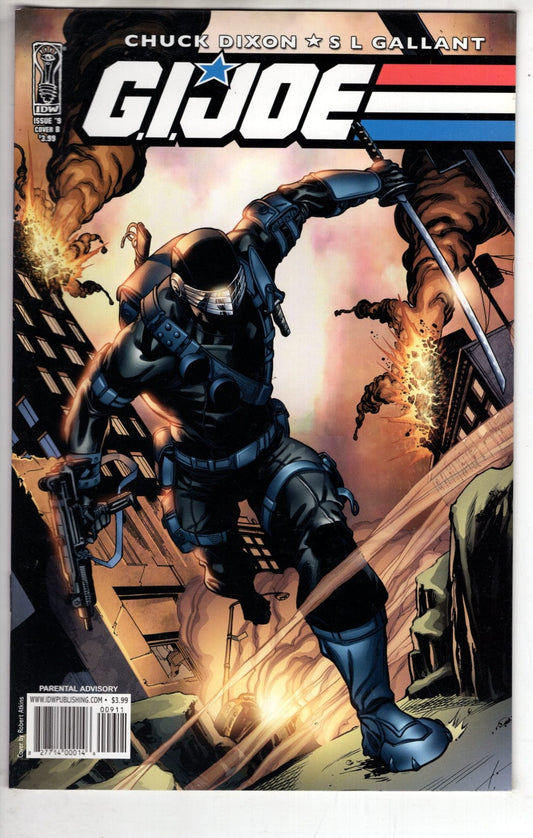 Idw Publishing Comics G.I. Joe #9 CVR RI [VF/NM]