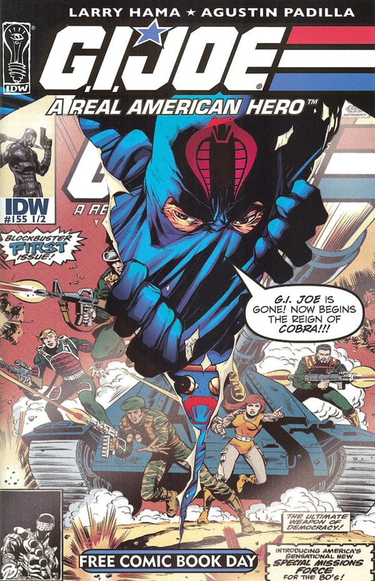 Idw Publishing Comics G.I. Joe: A Real American Hero #155½