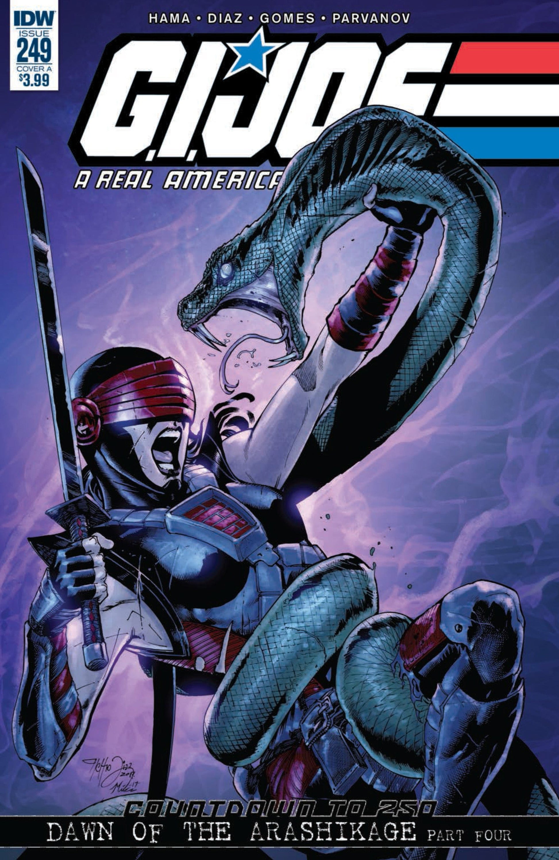Idw Publishing Comics G.I. Joe: A Real American Hero #249