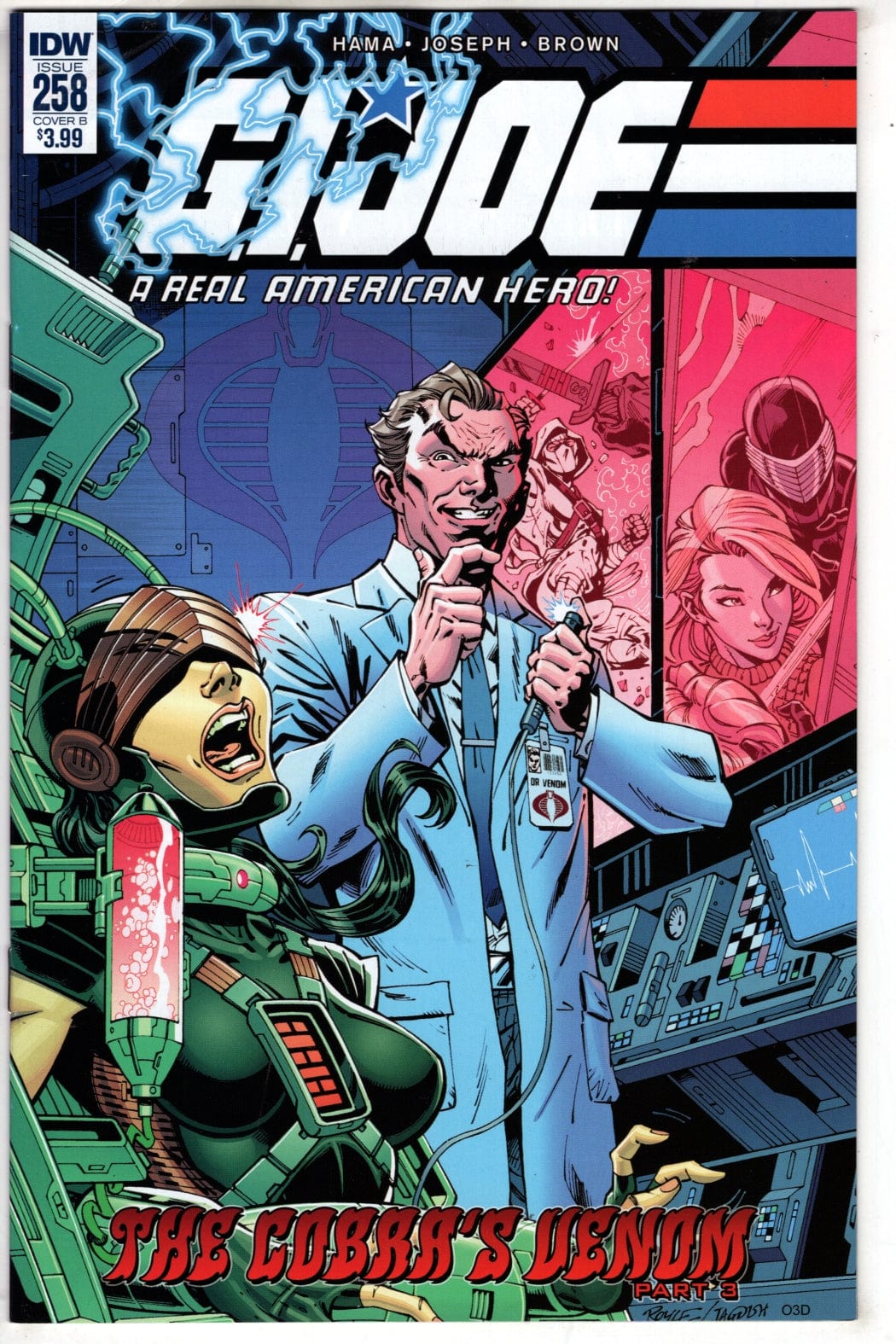 Idw Publishing Comics G.I. Joe: A Real American Hero #258 CVR B