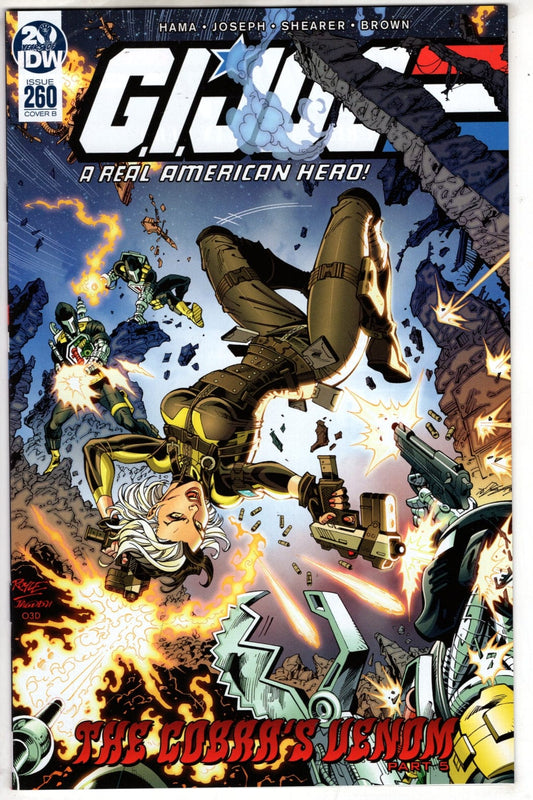 Idw Publishing Comics G.I. Joe: A Real American Hero #260 CVR B