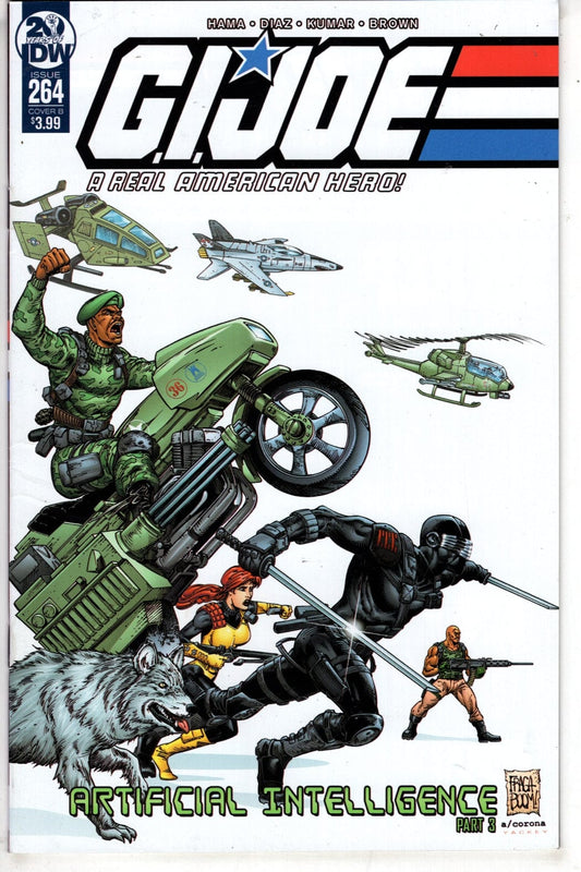 Idw Publishing Comics G.I. Joe: A Real American Hero #264 CVR B
