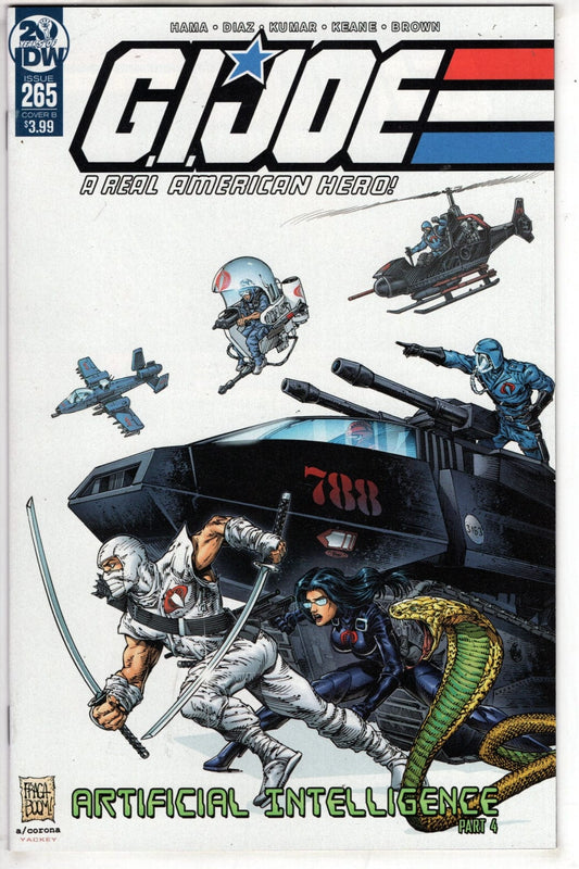 Idw Publishing Comics G.I. Joe: A Real American Hero #265 CVR B