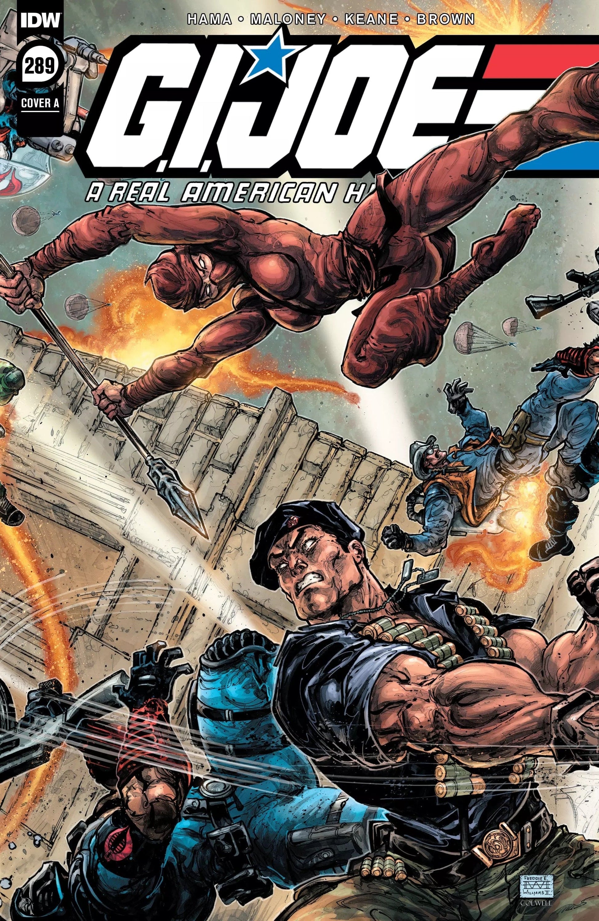 Idw Publishing Comics G.I. Joe: A Real American Hero #289