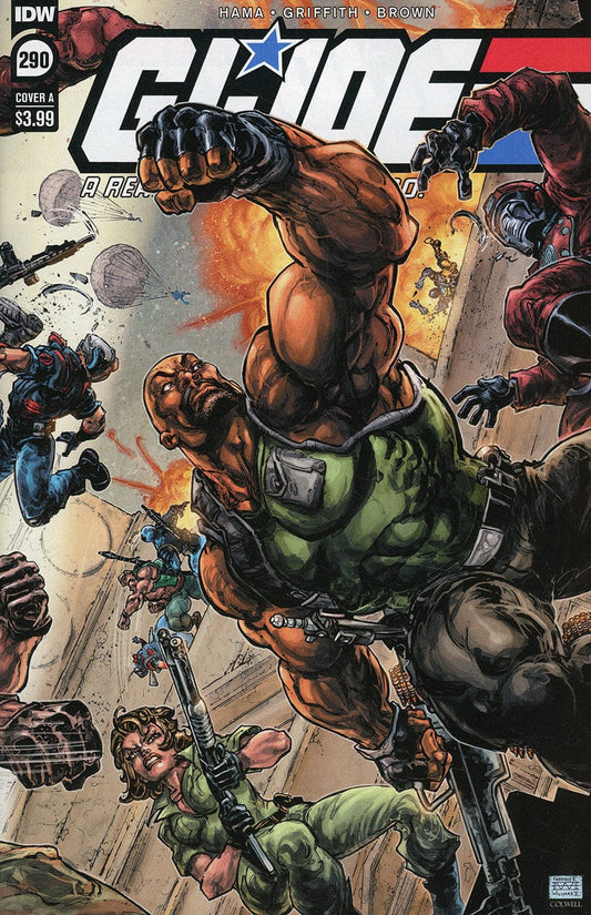 Idw Publishing Comics G.I. Joe: A Real American Hero #290