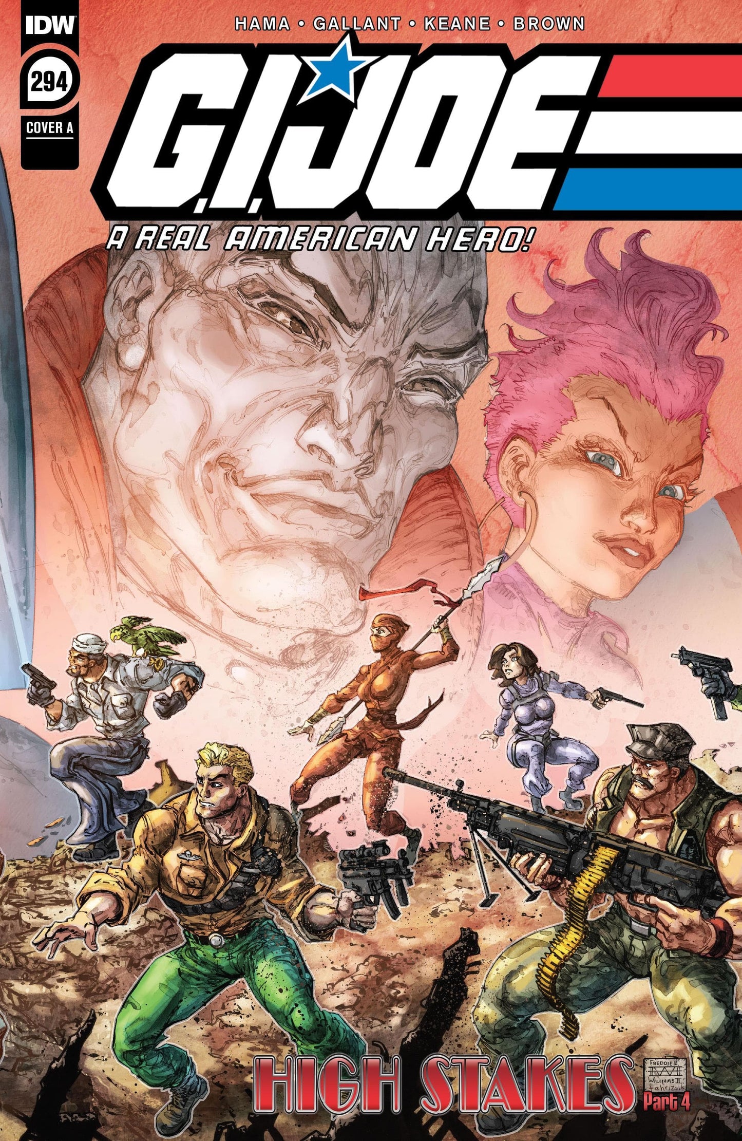 Idw Publishing Comics G.I. Joe: A Real American Hero #294