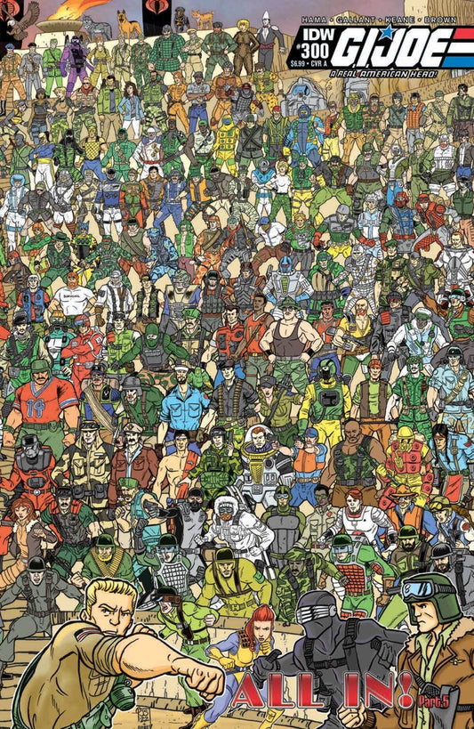 Idw Publishing Comics G.I. Joe: A Real American Hero #300