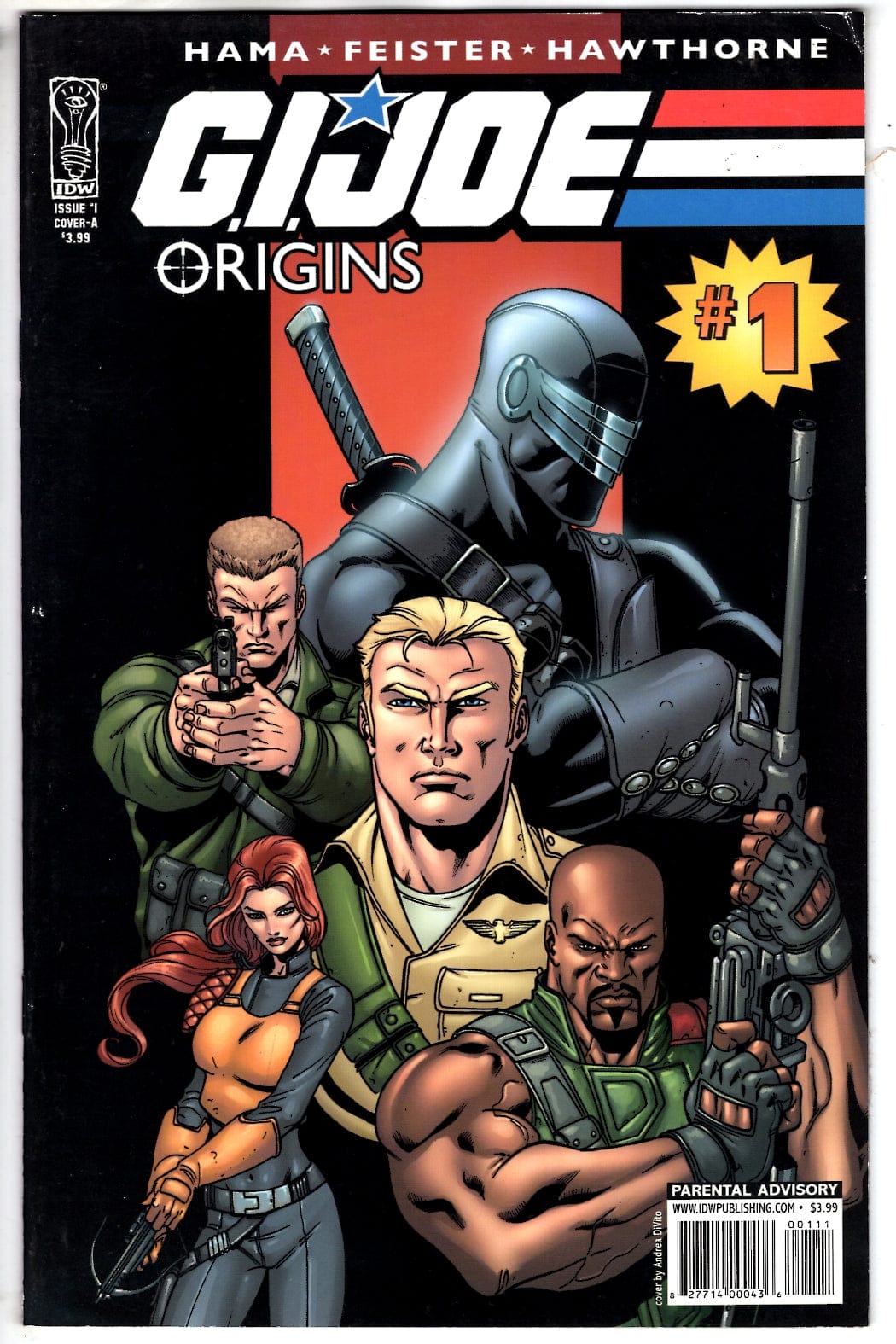 IDW PUBLISHING Comics GI JOE ORIGINS #1 CVR A [VF]
