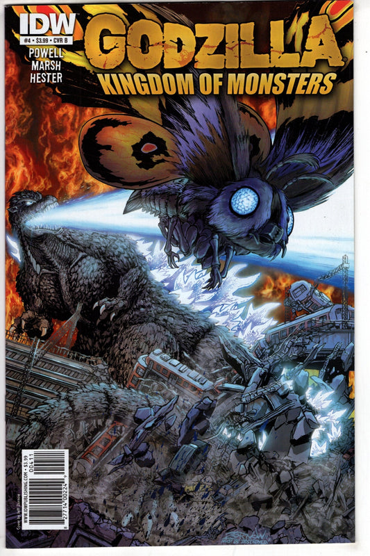 IDW PUBLISHING Comics Godzilla Kingdom Of Monsters #4 CVR B