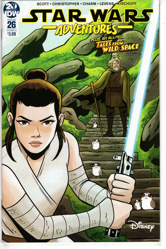 IDW PUBLISHING IDW PUBLISHING STAR WARS ADVENTURES #26 CVR A CHARM
