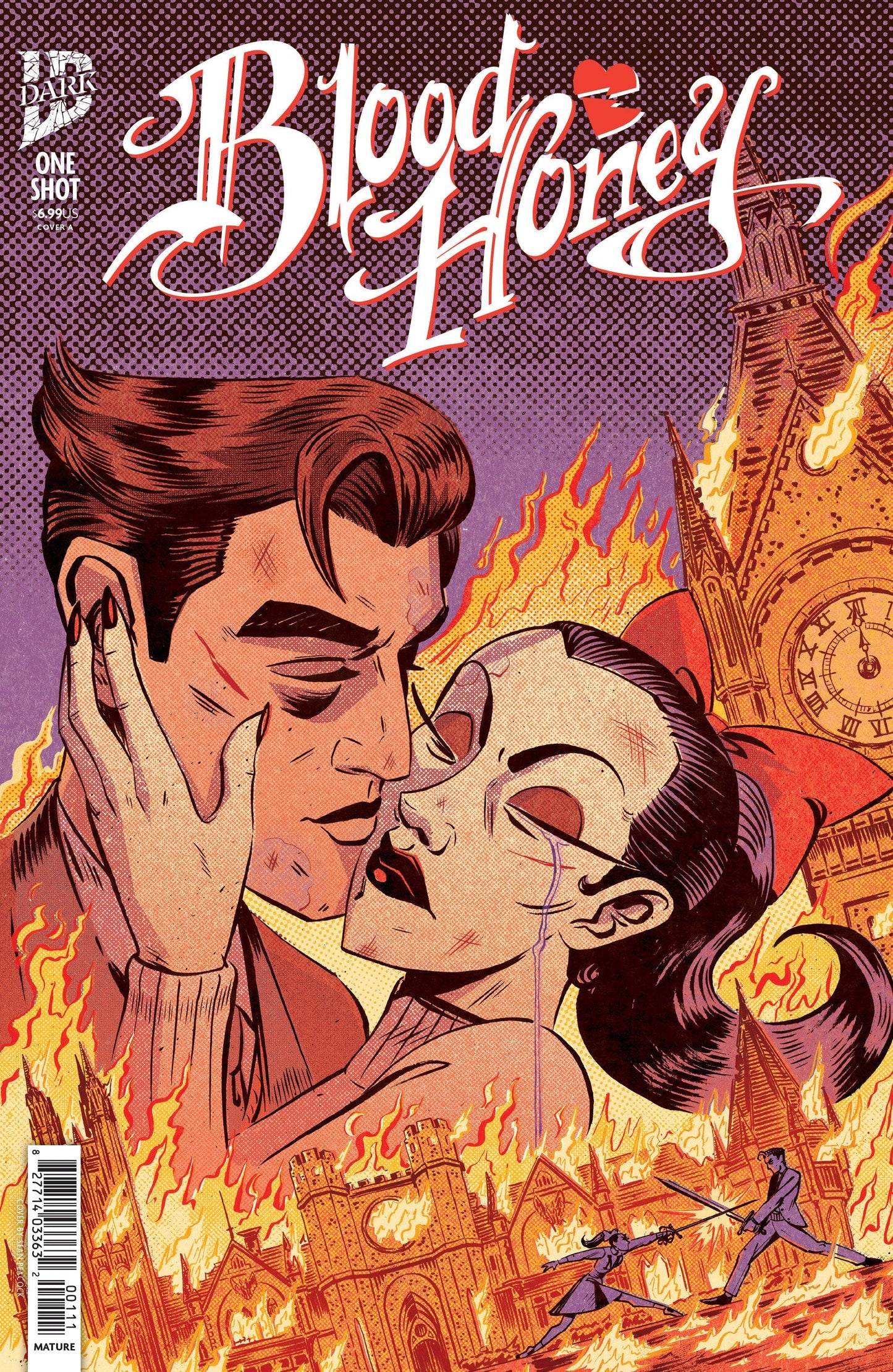 IDW Publishing NEW LAST WEEK Blood Honey Cover A (Peacock)