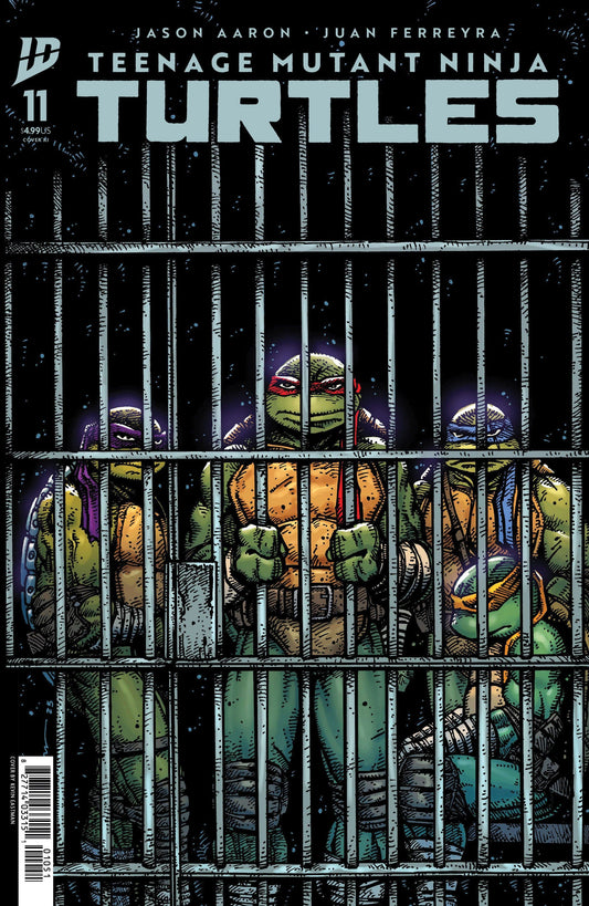 IDW Publishing NEW LAST WEEK Teenage Mutant Ninja Turtles #11 Variant B (Eastman)