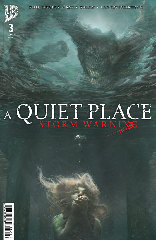 IDW Publishing NEW NEXT WEEK A Quiet Place: Storm Warning #3 Variant B ( Rahzzah) (VF/NM)