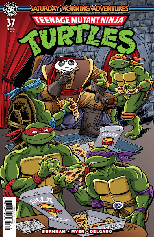 IDW Publishing NEW NEXT WEEK Teenage Mutant Ninja Turtles: Saturday Morning Adventures #37 Variant B (Dave Garcia) (VF/NM)