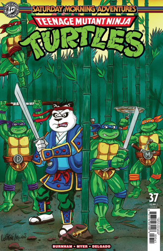 IDW Publishing NEW NEXT WEEK Teenage Mutant Ninja Turtles: Saturday Morning Adventures #37 Variant D Foil (Lavigne) (VF/NM)