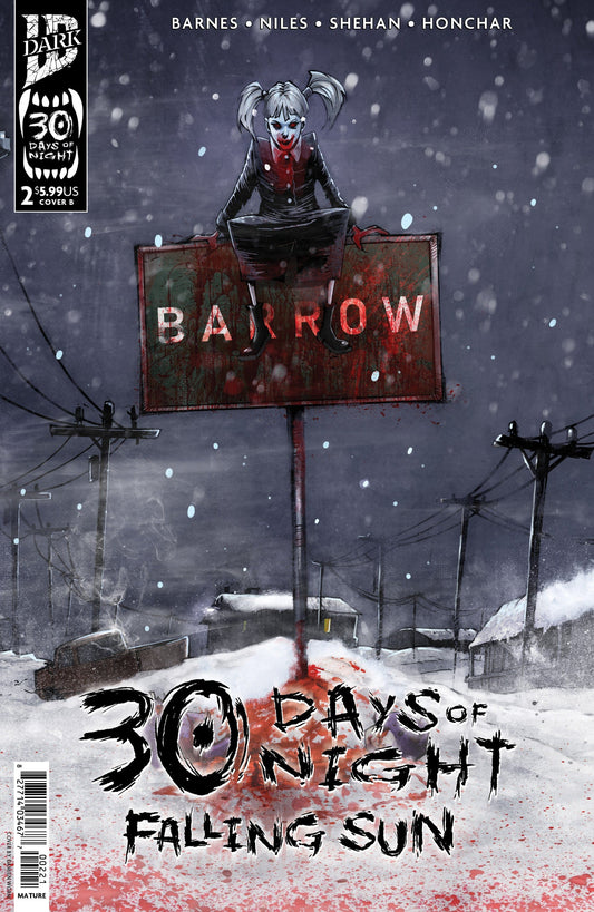 IDW Publishing NEW THIS WEEK 30 Days of Night: Falling Sun #2 Variant B (Damien Worm)
