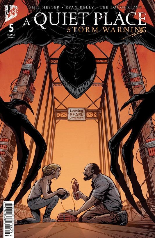 IDW Publishing NEW THIS WEEK A Quiet Place: Storm Warning #5 Cover A (Kelly) (VF/NM)