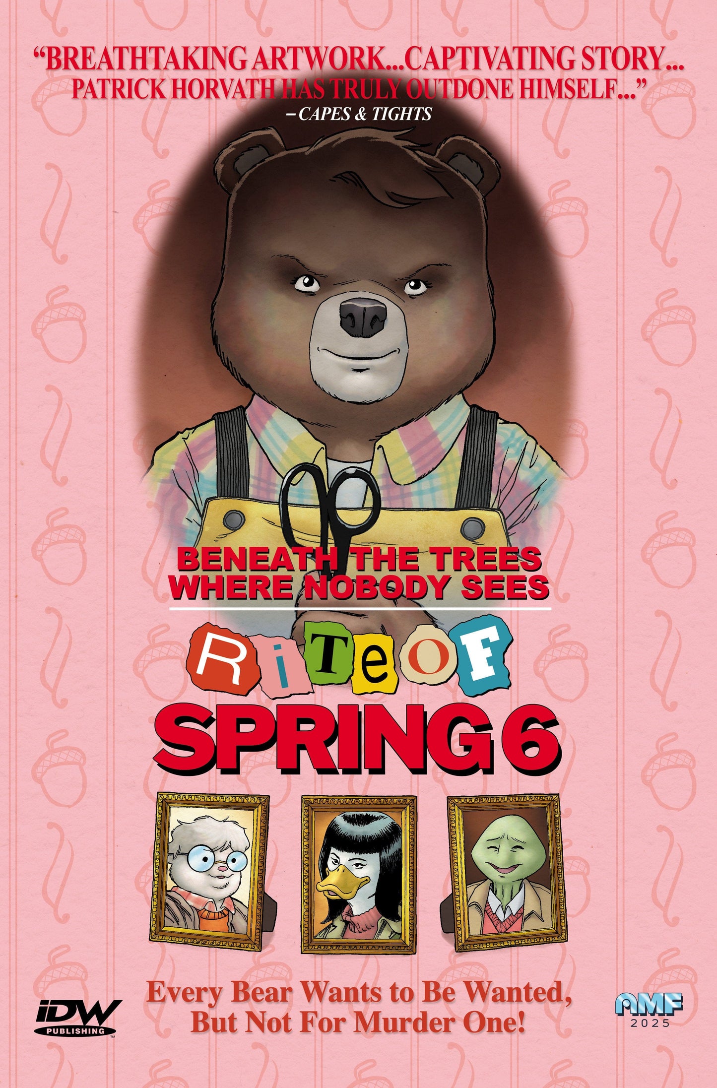 IDW Publishing NEW THIS WEEK Beneath the Trees Where Nobody Sees: Rite of Spring #6 Variant B (Fleecs Movie Homage Cover) (VF/NM)