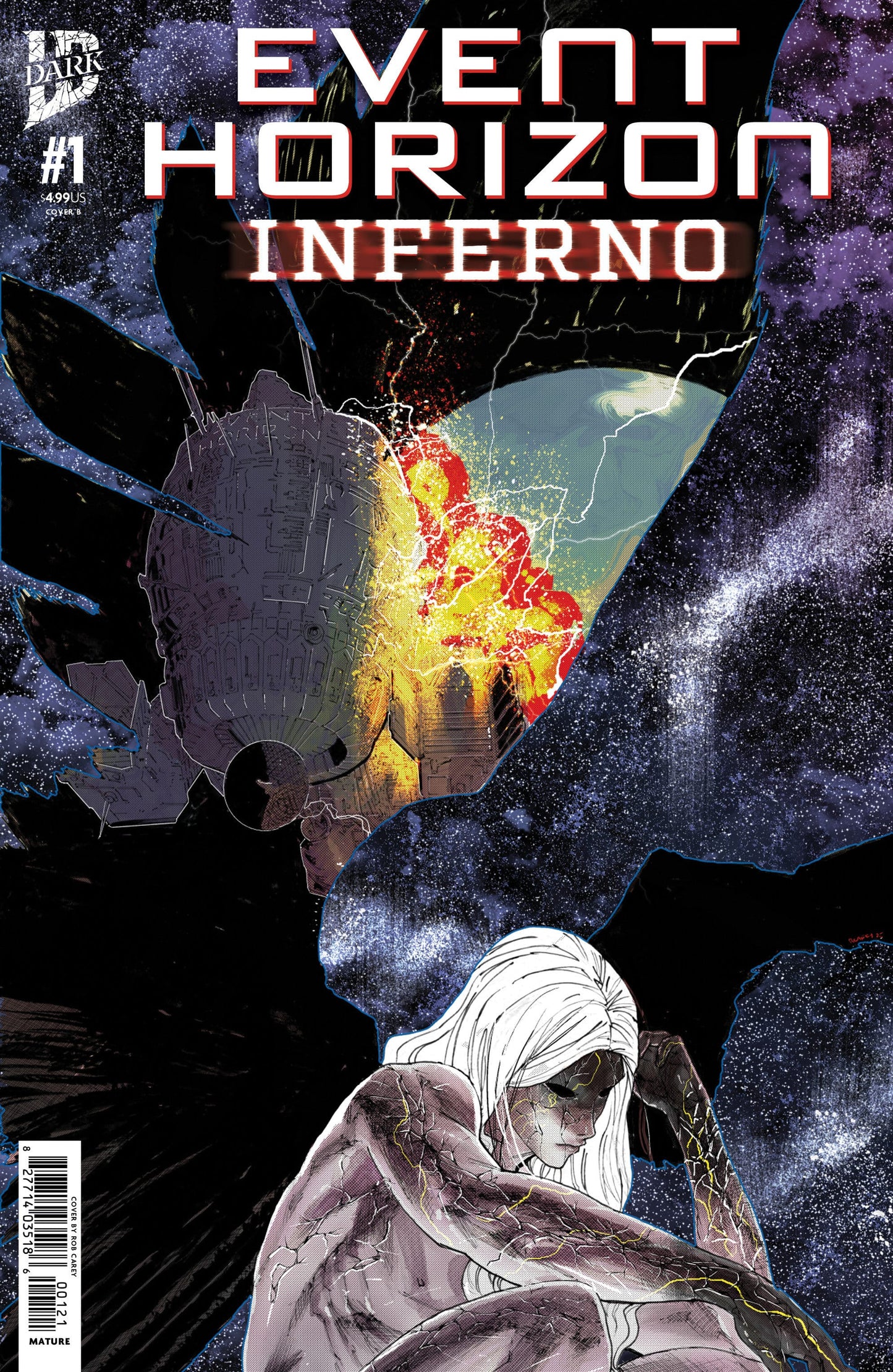 IDW Publishing NEW THIS WEEK Event Horizon: Inferno #1 Variant B (Carey) (VF/NM)