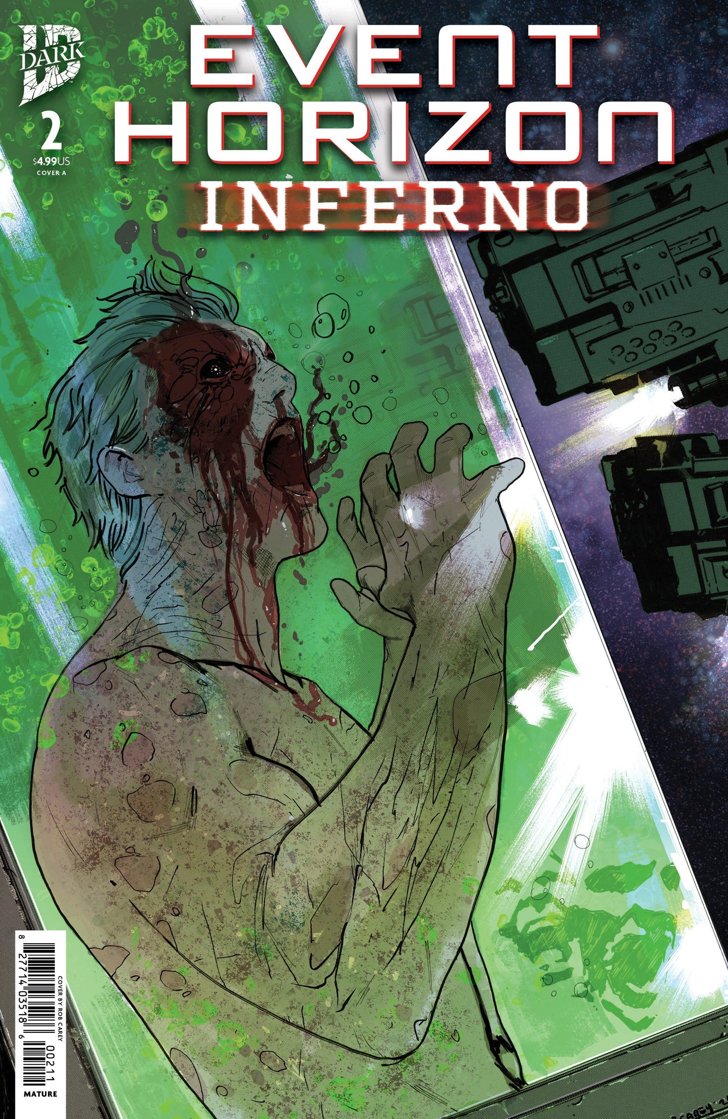 IDW Publishing NEW THIS WEEK Event Horizon: Inferno #2 Cover A (Carey) (VF/NM)
