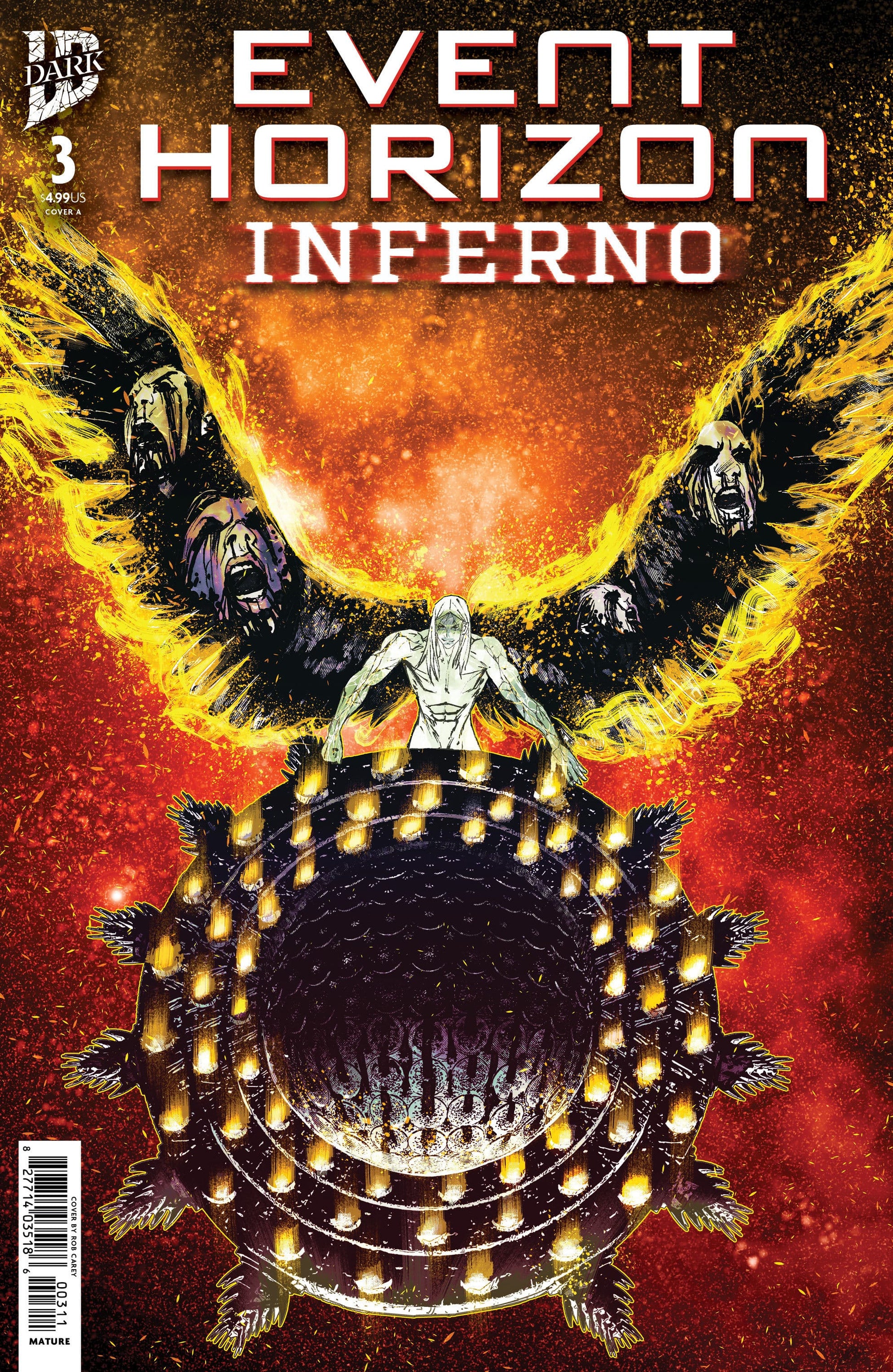 IDW Publishing NEW THIS WEEK Event Horizon: Inferno #3 Cover A (Carey) (VF/NM)