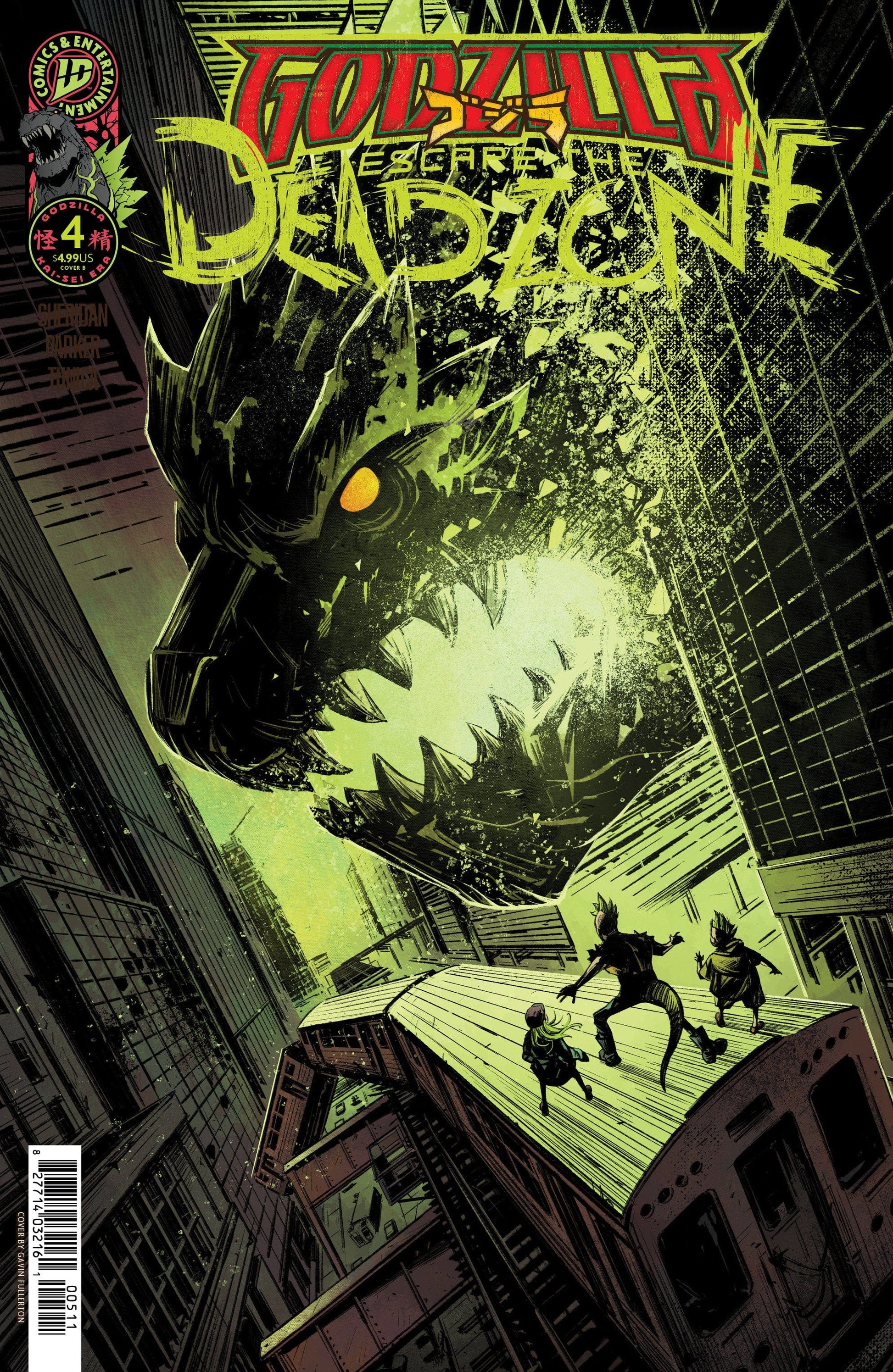 IDW Publishing NEW THIS WEEK Godzilla: Escape the Deadzone [Kai-Sei Era] #4 Variant B (Fullerton) [VF/NM]