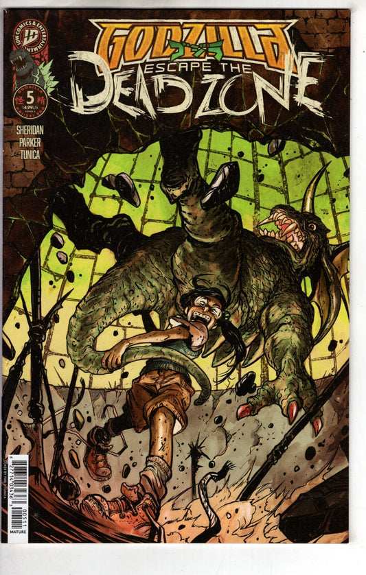 IDW Publishing NEW THIS WEEK Godzilla: Escape the Deadzone [Kai-Sei Era] #5 Cover A (Tunica)