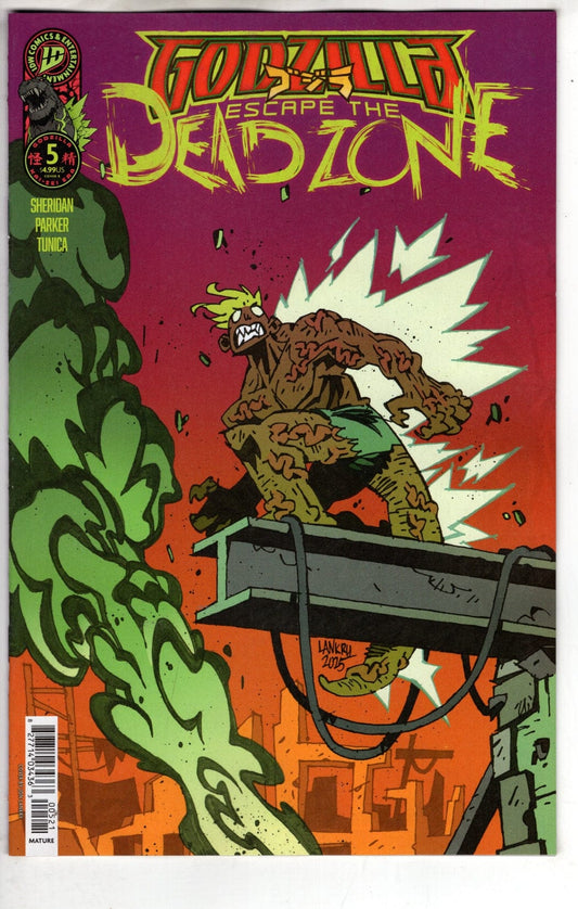 IDW Publishing NEW THIS WEEK Godzilla: Escape the Deadzone [Kai-Sei Era] #5 Variant B (Lankry)