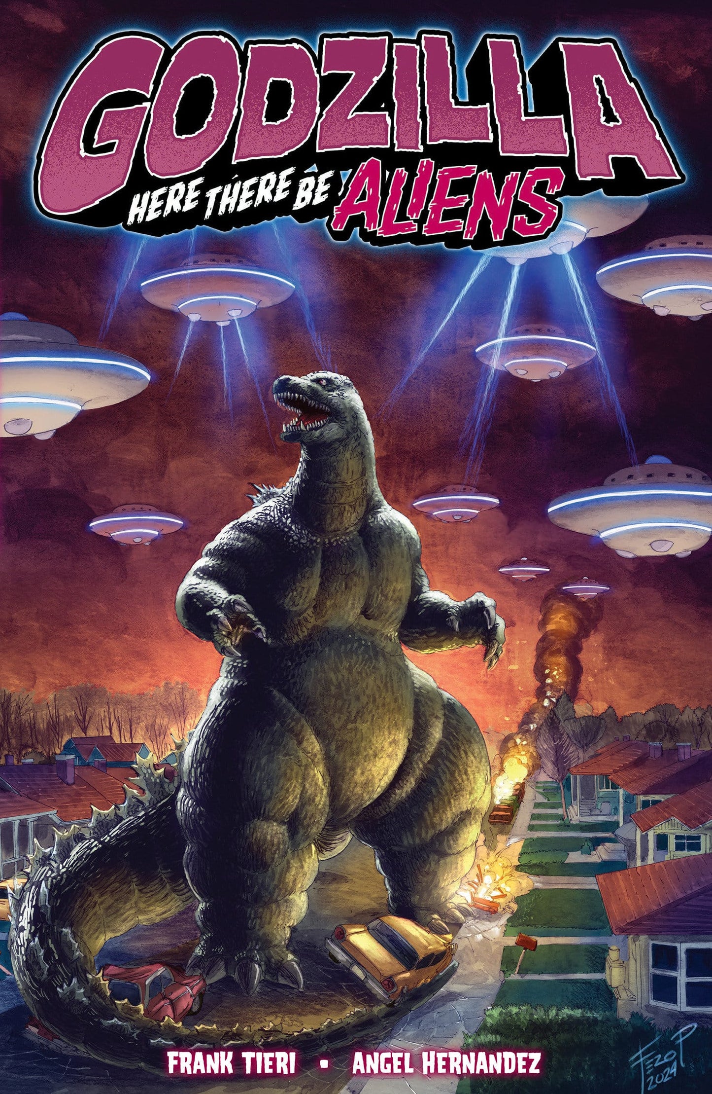IDW Publishing NEW THIS WEEK Godzilla: Here There Be Aliens