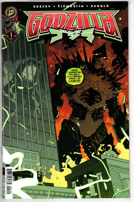 IDW Publishing NEW THIS WEEK Godzilla [Kai-Sei Era] #1 Cover A 2nd Printing (Cizmesija)