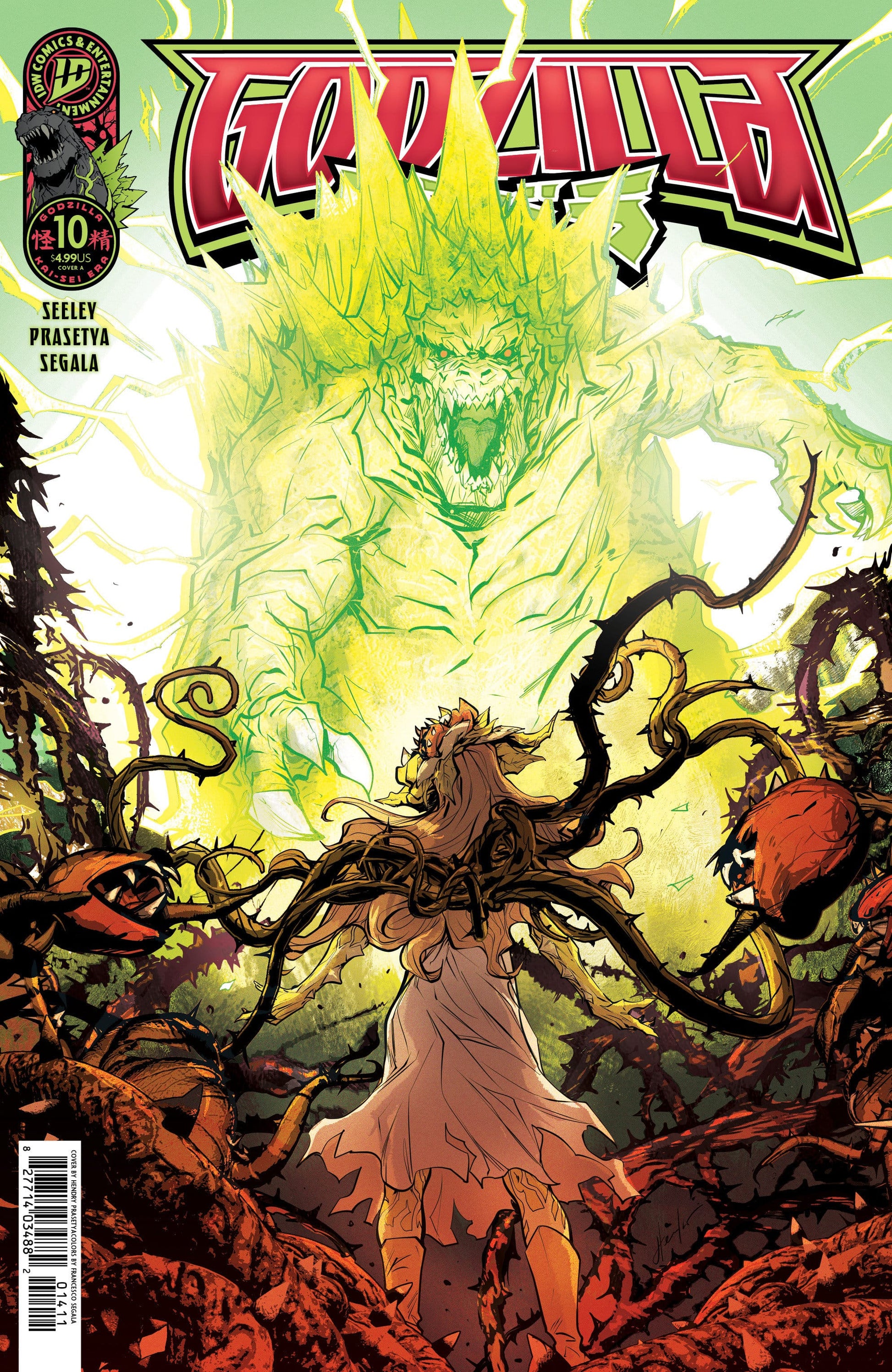 IDW Publishing NEW THIS WEEK Godzilla [Kai-Sei Era] #10 Cover A (Prasetya) (VF/NM)