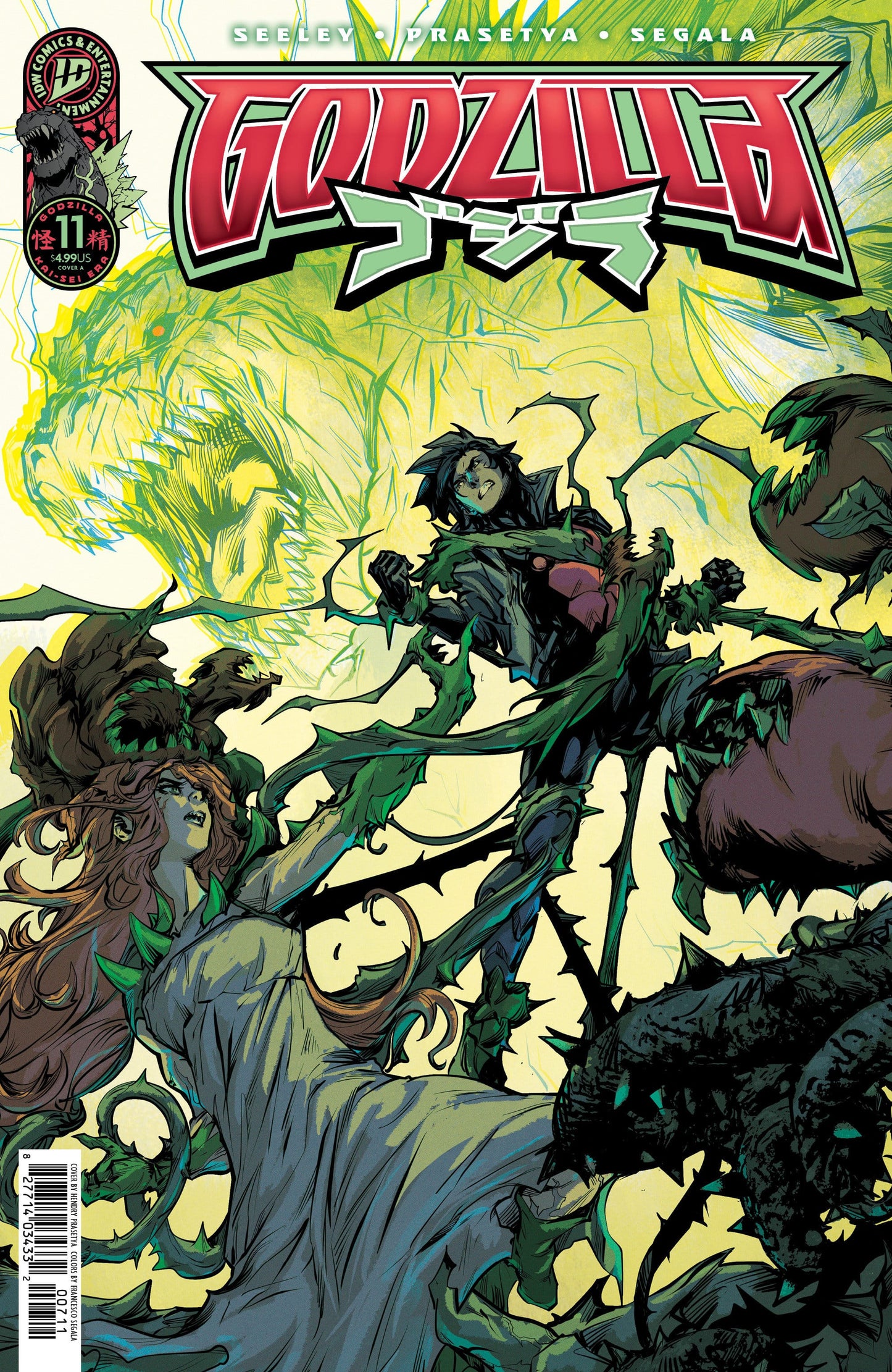 IDW Publishing NEW THIS WEEK Godzilla [Kai-Sei Era] #11 Cover A (Prasetya) (VF/NM)