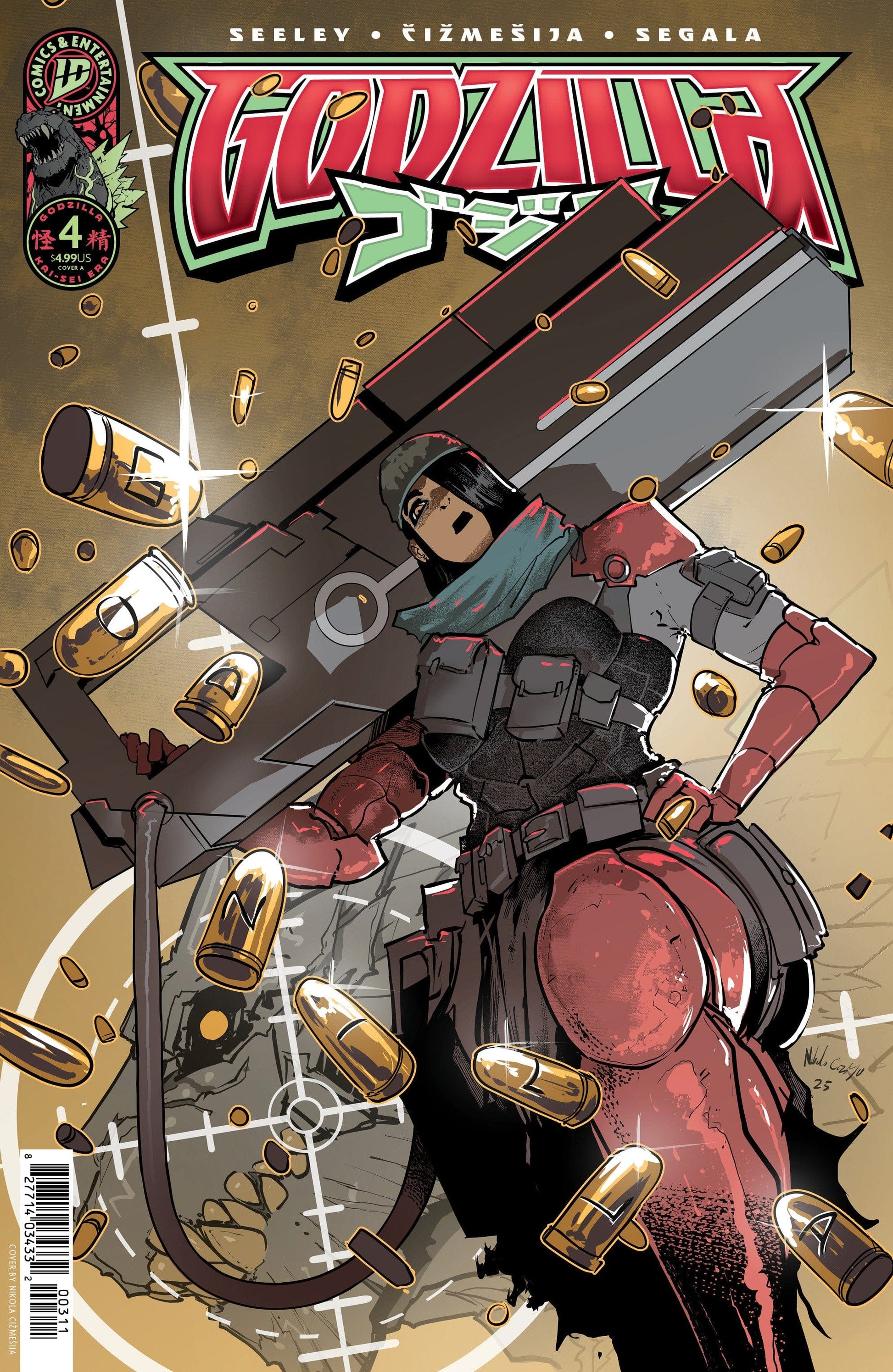 IDW Publishing NEW THIS WEEK Godzilla [Kai-Sei Era] #4 Cover A (Cizmesija)