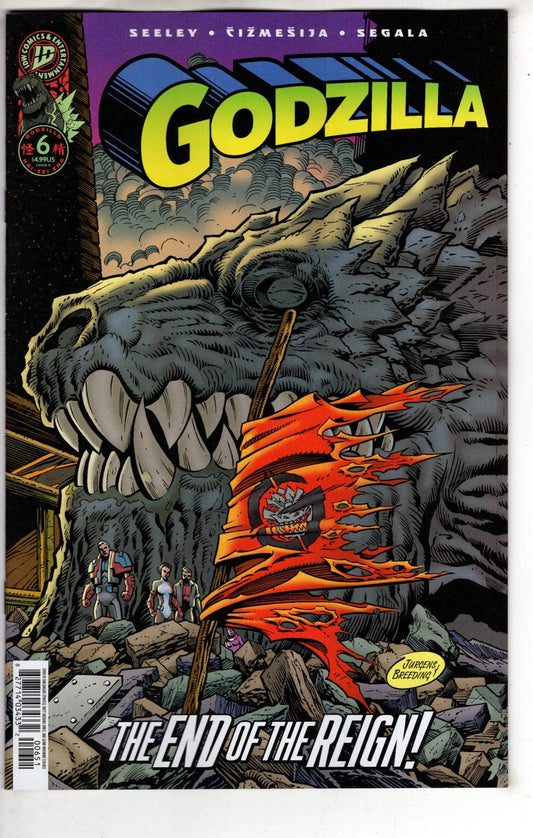 IDW Publishing NEW THIS WEEK Godzilla [Kai-Sei Era] #6 Variant D (Jurgens The Death of Superman Homage Variant) (VF/NM)