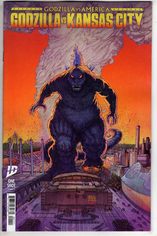 IDW Publishing NEW THIS WEEK Godzilla Vs. America: Kansas City Cover A (Williams II & Moody)