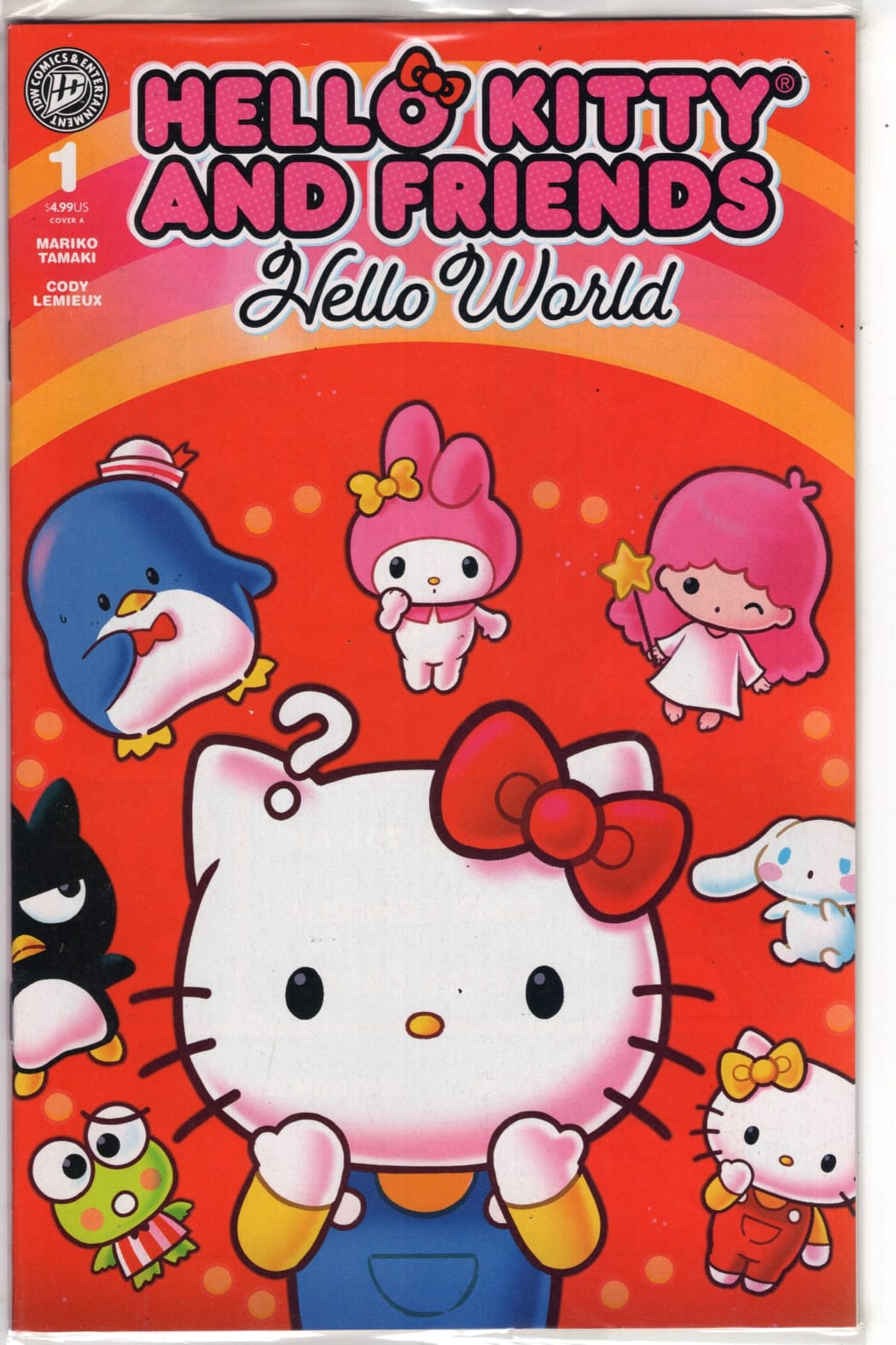 IDW Publishing NEW THIS WEEK Hello Kitty and Friends: Hello World! #1 Cover A (Ganucheau) (VF/NM)