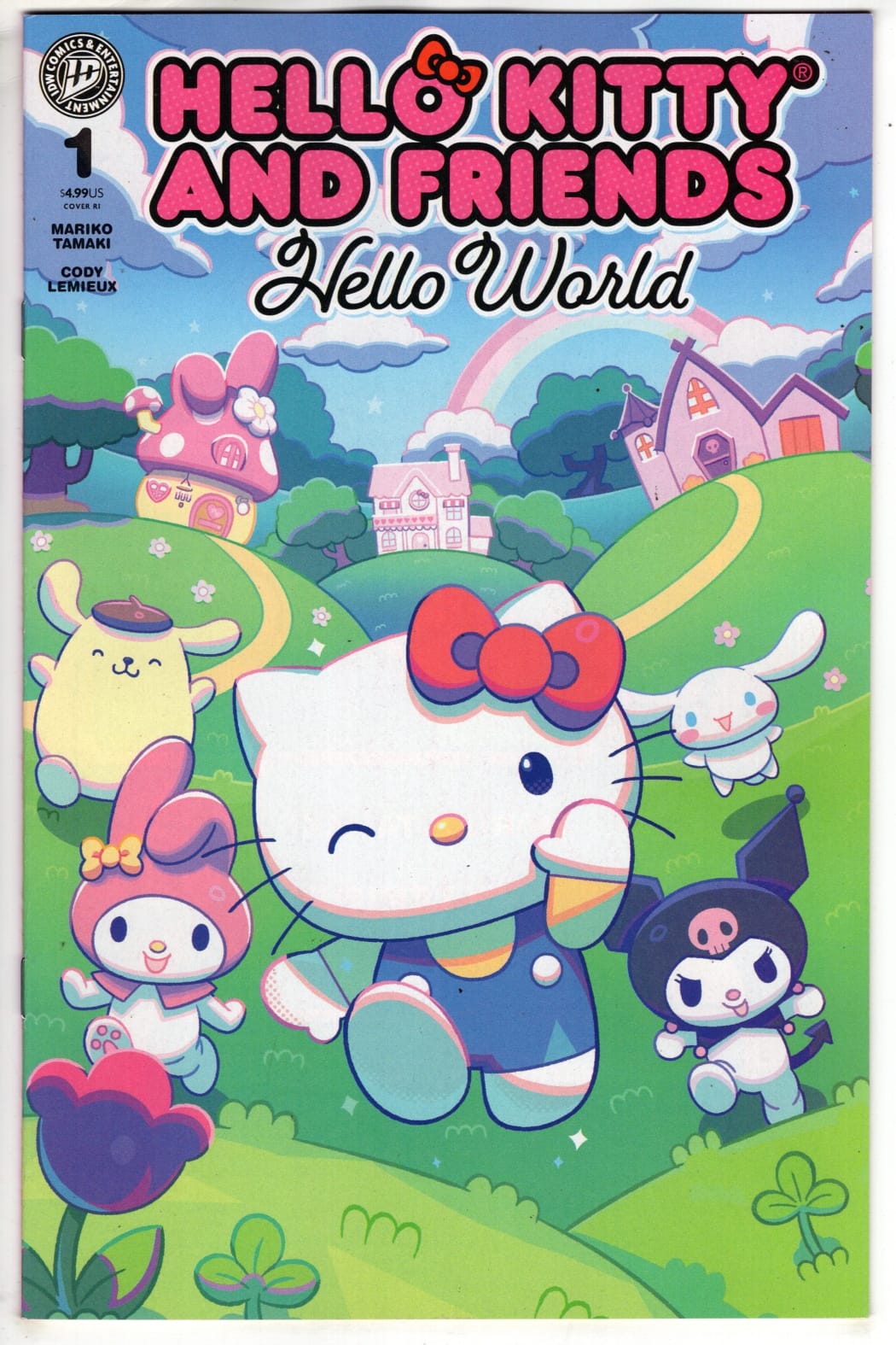 IDW Publishing NEW THIS WEEK Hello Kitty and Friends: Hello World! #1 Variant RI (25) (Kim) (VF/NM)