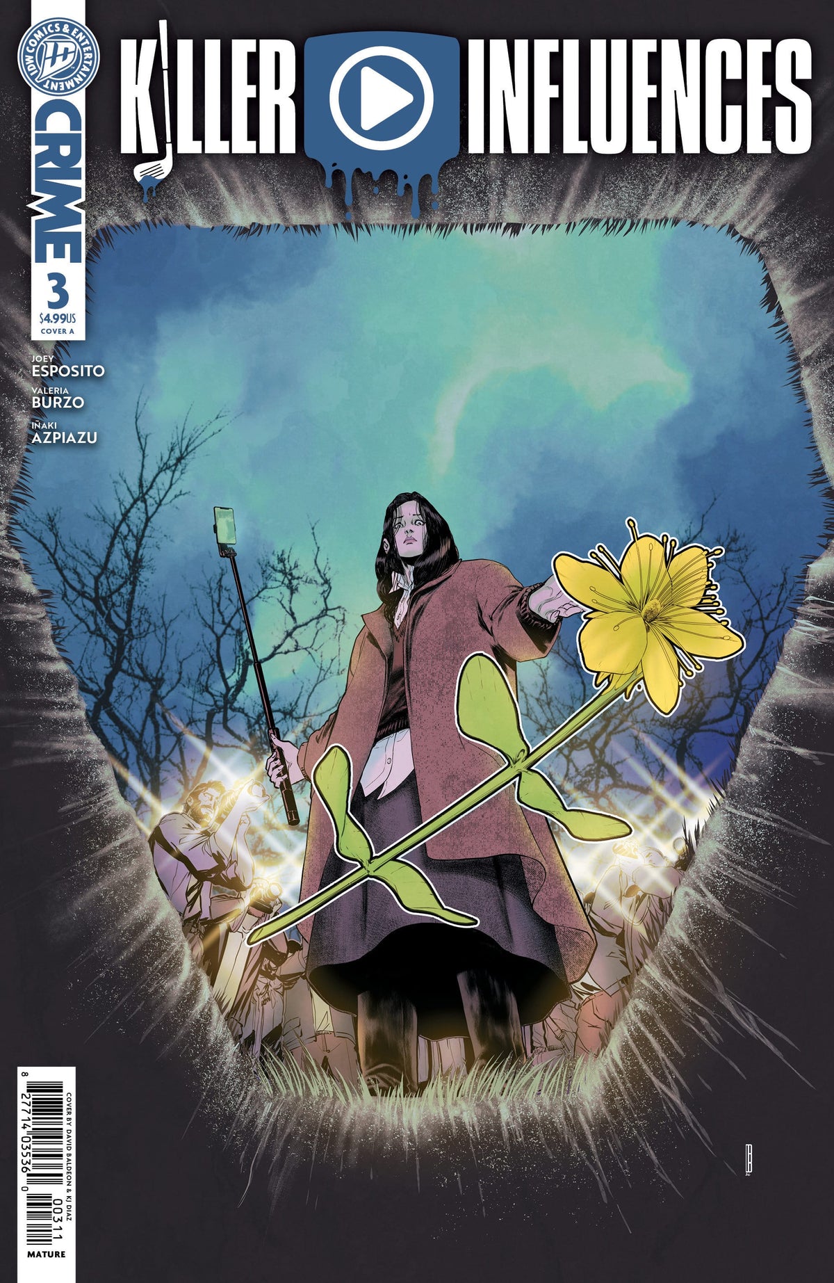 IDW Publishing NEW THIS WEEK Killer Influences #3 Cover A (Baldeon) (VF/NM)