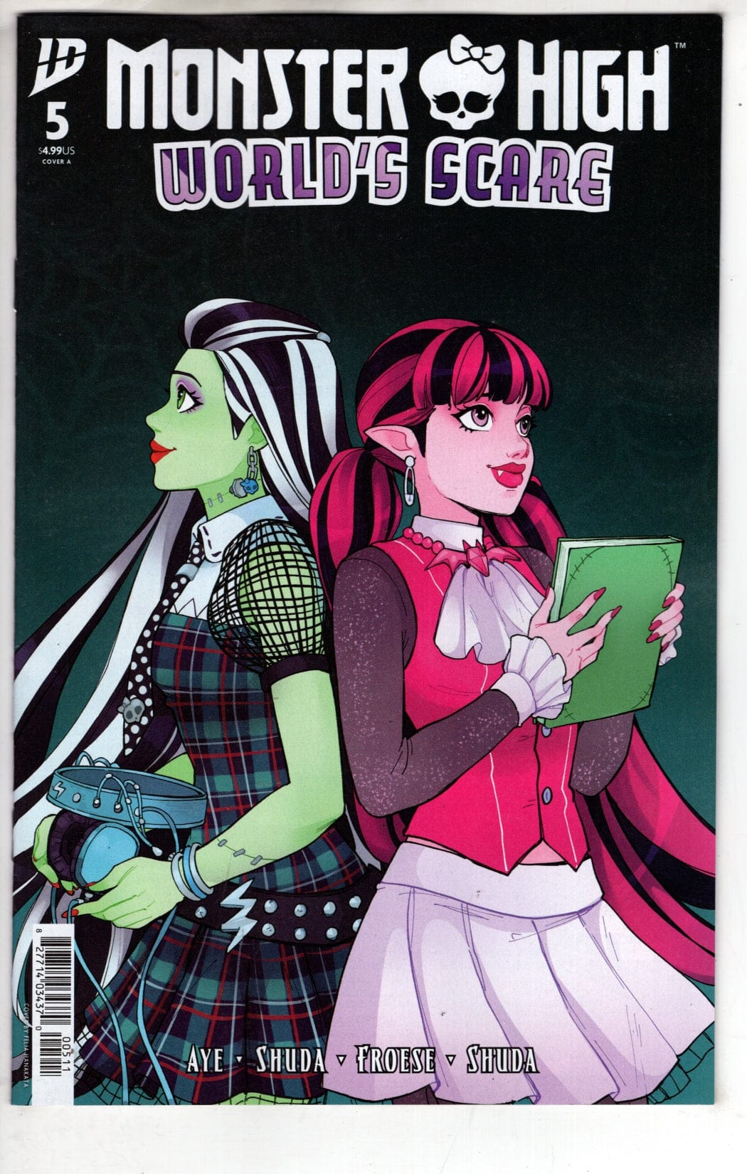 IDW Publishing NEW THIS WEEK Monster High: World's Scare #5 Cover A (Hanakata)