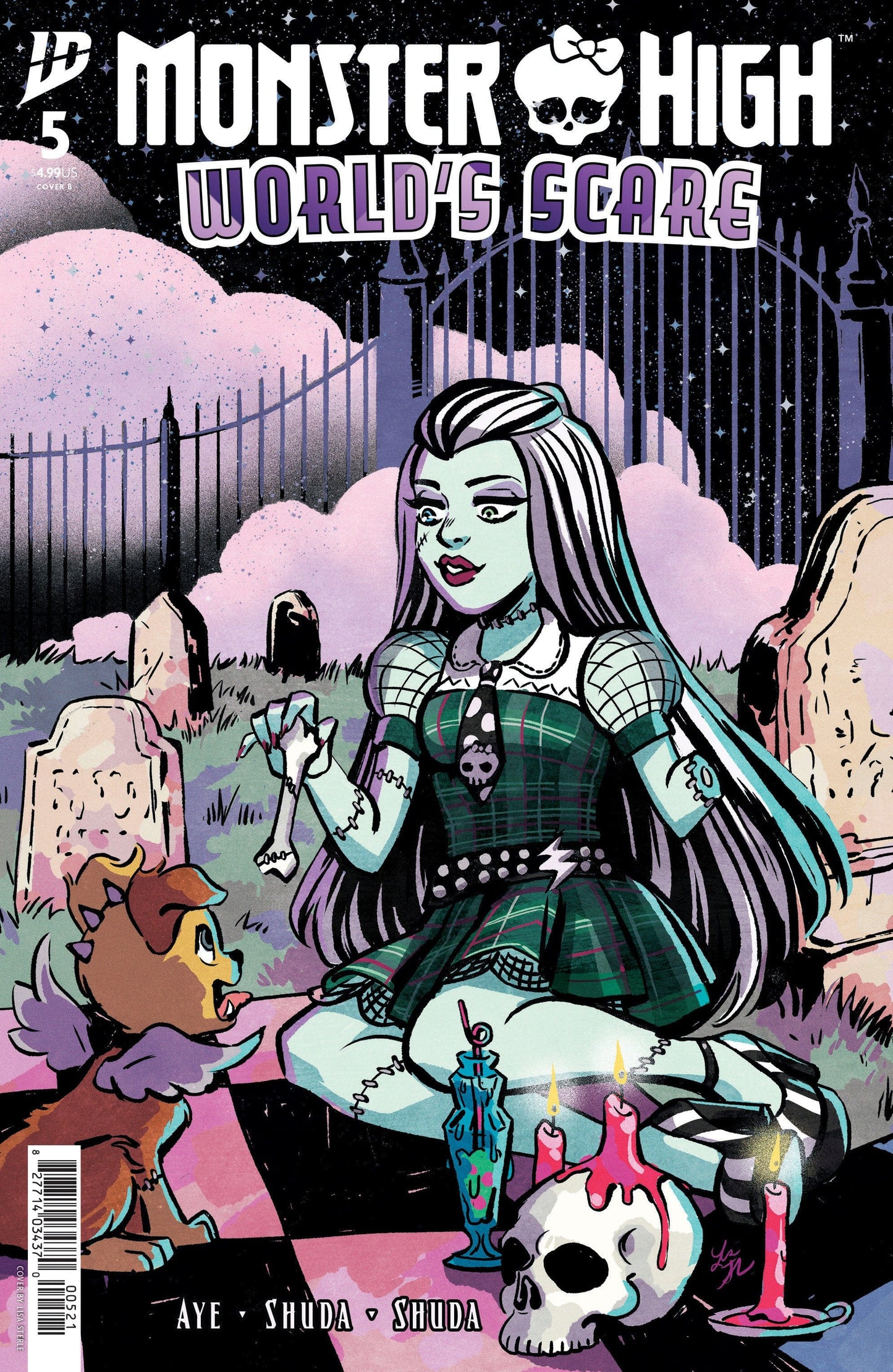 IDW Publishing NEW THIS WEEK Monster High: World's Scare #5 Variant B (Sterle)