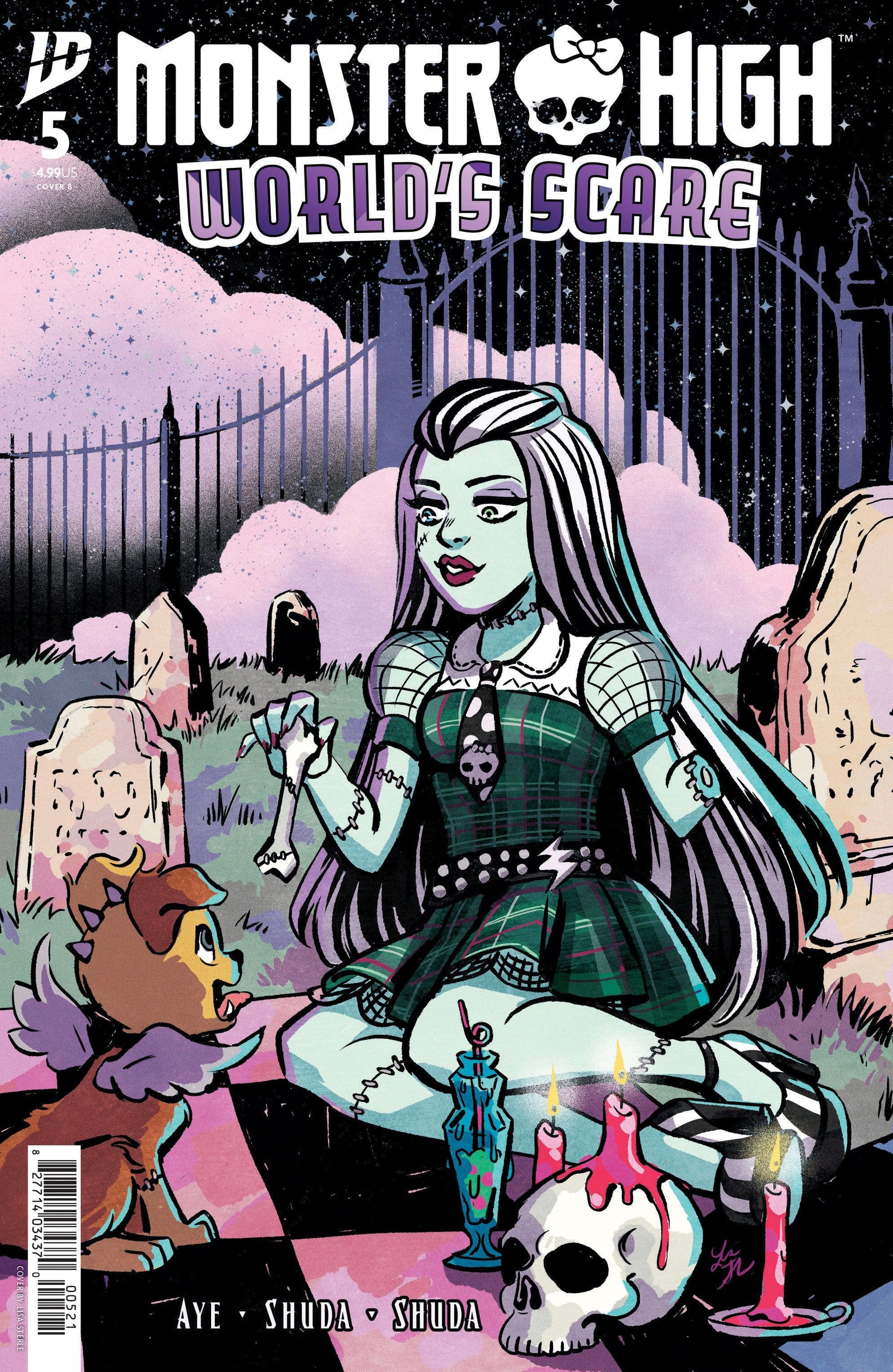 IDW Publishing NEW THIS WEEK Monster High: World's Scare #5 Variant B (Sterle)